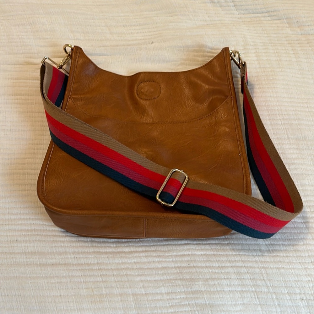 Leather crossbody bag
